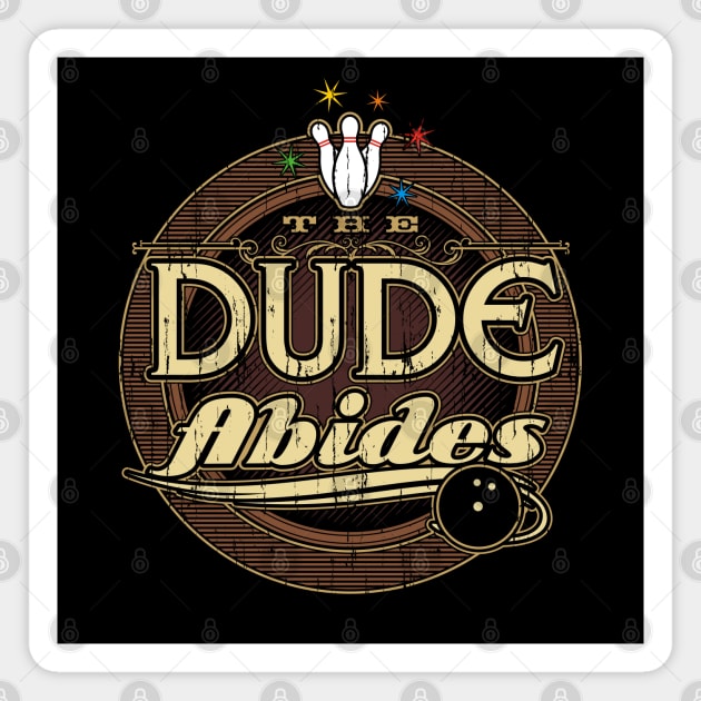 The Dude Abides Magnet by dustbrain